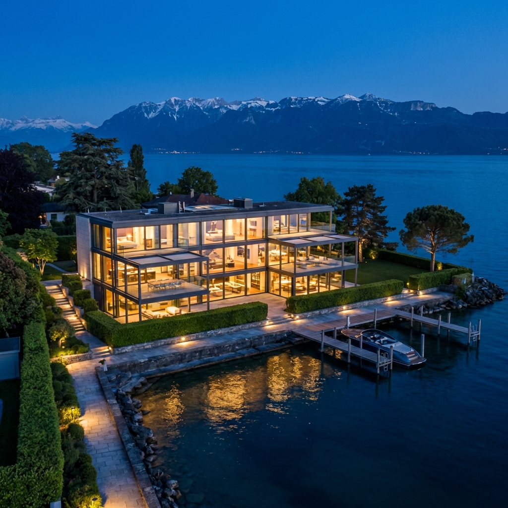 Lakeside Villa Genf
